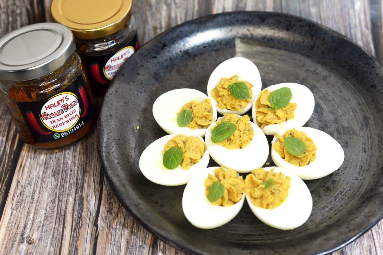 Sambal Deviled Egg